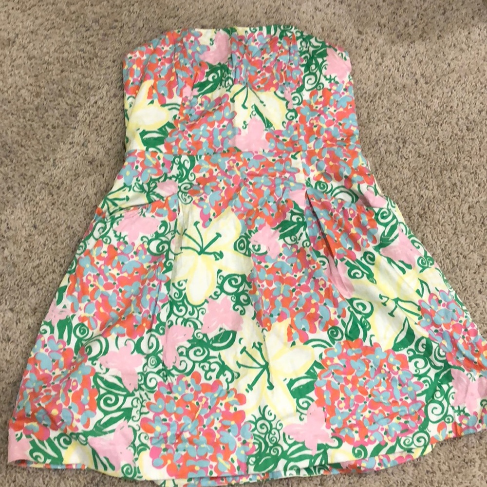 Strapless Lilly Pulitzer Dress